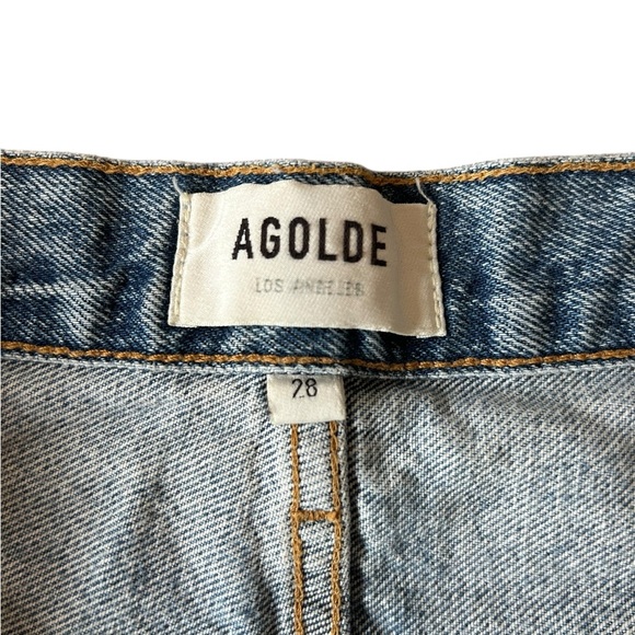 AGOLDE 90's Crop in Nerve Sz 28 100% Organic Cotton A1736-1206 - Picture 3 of 6